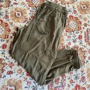 High-Waisted Cargo Joggers
